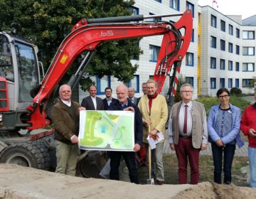 Erster Spatenstich Kneipp-Garten Erster Spatenstich Kneipp-Garten